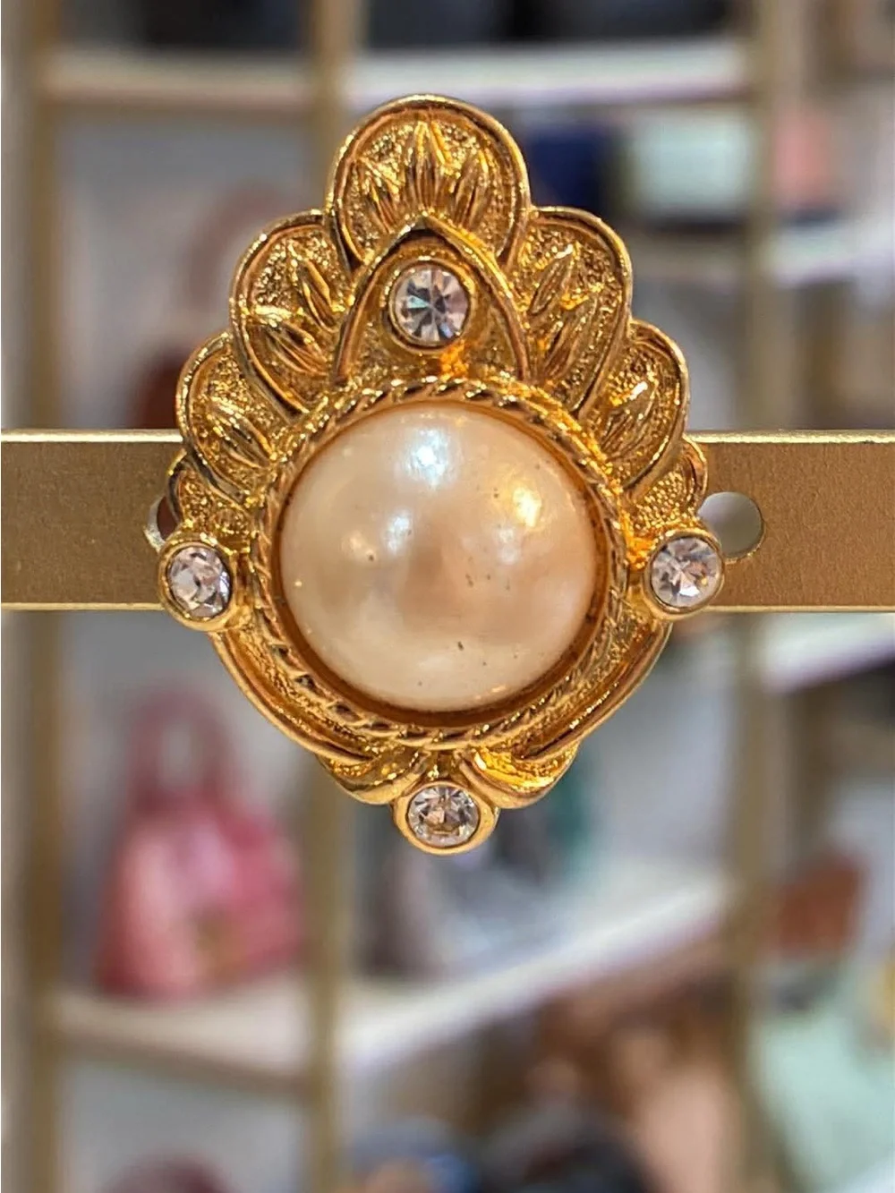 Kenneth Jay Lane for Avon Vintage faux pearl - Picture 4 of 7